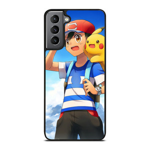 ASH KETCHUM PIKACHU Samsung Galaxy S21 Plus Case ASH KETCHUM PIKACHU Samsung Galaxy S21 Plus Case