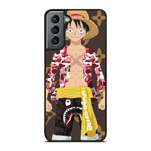LUFFY ONE PIECE HYPEBEAST Samsung Galaxy S21 Plus Case