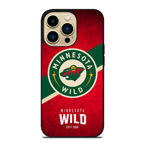 MINNESOTA WILD LOGO 2 iPhone 14 Pro Max Case