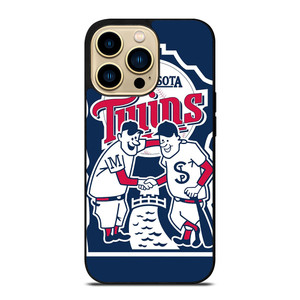 MINNESOTA TWINS LOGO 3 iPhone 14 Pro Max Case