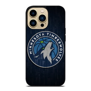 MINNESOTA TIMBERWOLVES LOGO iPhone 14 Pro Max Case