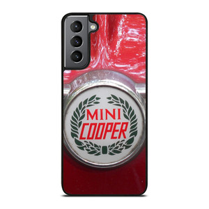 RED MINI COOPER LOGO Samsung Galaxy S21 Plus Case