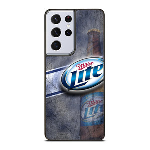 MILLER LITE BEER Samsung Galaxy S21 Ultra Case MILLER LITE BEER Samsung Galaxy S21 Ultra Case