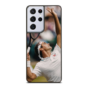 ROGER FEDERER SERVE Samsung Galaxy S21 Ultra Case ROGER FEDERER SERVE Samsung Galaxy S21 Ultra Case