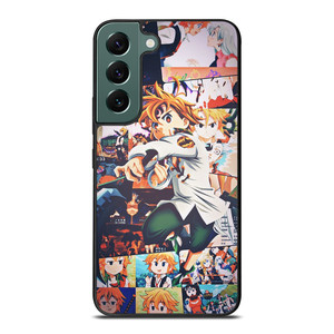 7 DEADLY SINS MELIODAS COLLAGE 2 Samsung Galaxy S22 Case