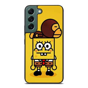 BAPE BABY MILO SPONGEBOB Samsung Galaxy S22 Case BAPE BABY MILO SPONGEBOB Samsung Galaxy S22 Case