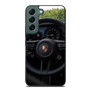 PORSCHE STEERING WHEEL 3 Samsung Galaxy S22 Case