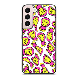BAPE BABY MILO PATTERN Samsung Galaxy S22 Plus Case