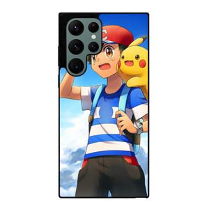 ASH KETCHUM PIKACHU Samsung Galaxy S22 Ultra Case ASH KETCHUM PIKACHU Samsung Galaxy S22 Ultra Case