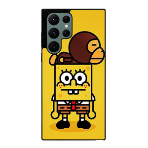 BAPE BABY MILO SPONGEBOB Samsung Galaxy S22 Ultra Case BAPE BABY MILO SPONGEBOB Samsung Galaxy S22 Ultra Case