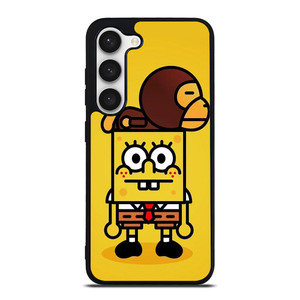 BAPE BABY MILO SPONGEBOB Samsung Galaxy S23 Case BAPE BABY MILO SPONGEBOB Samsung Galaxy S23 Case