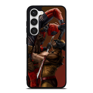 DEADPOOL VS WOLVERINE Samsung Galaxy S23 Case DEADPOOL VS WOLVERINE Samsung Galaxy S23 Case