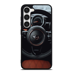 MINI COOPER STEERING WHEEL Samsung Galaxy S23 Case MINI COOPER STEERING WHEEL Samsung Galaxy S23 Case
