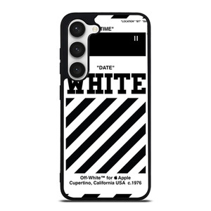 OFF WHITE LOGO 3 Samsung Galaxy S23 Case OFF WHITE LOGO 3 Samsung Galaxy S23 Case