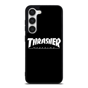 THRASHER MAGAZINE BLACK Samsung Galaxy S23 Case THRASHER MAGAZINE BLACK Samsung Galaxy S23 Case