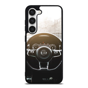 VW VOLKSWAGEN STEERING WHEEL Samsung Galaxy S23 Case VW VOLKSWAGEN STEERING WHEEL Samsung Galaxy S23 Case