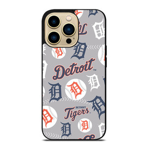 DETROIT TIGERS PATTERN 2 iPhone 14 Pro Max Case