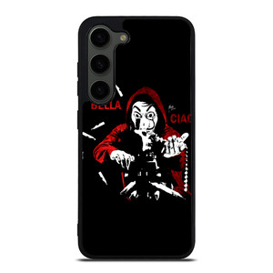 BELLA CIAO MONEY HEIST Samsung Galaxy S23 Plus Case BELLA CIAO MONEY HEIST Samsung Galaxy S23 Plus Case