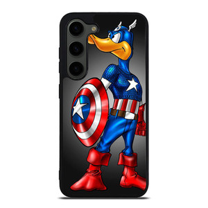 DAFFY DUCK CAPTAIN AMERICA Samsung Galaxy S23 Plus Case DAFFY DUCK CAPTAIN AMERICA Samsung Galaxy S23 Plus Case