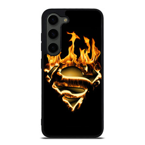 FIRE SUPERMAN LOGO Samsung Galaxy S23 Plus Case FIRE SUPERMAN LOGO Samsung Galaxy S23 Plus Case