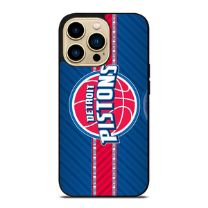DETROIT PISTONS LOGO 3 iPhone 14 Pro Max Case