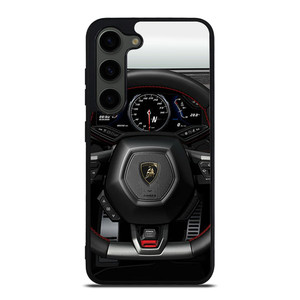 LAMBORGHINI STEERING WHEEL Samsung Galaxy S23 Plus Case LAMBORGHINI STEERING WHEEL Samsung Galaxy S23 Plus Case