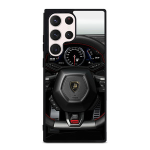 LAMBORGHINI STEERING WHEEL Samsung Galaxy S23 Ultra Case LAMBORGHINI STEERING WHEEL Samsung Galaxy S23 Ultra Case
