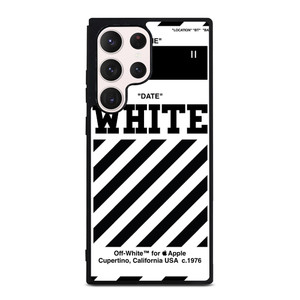 OFF WHITE LOGO 3 Samsung Galaxy S23 Ultra Case