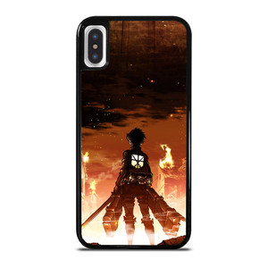 ATTACK ON TITAN EREN YEAGER 2 iPhone X / XS Case ATTACK ON TITAN EREN YEAGER 2 iPhone X / XS Case