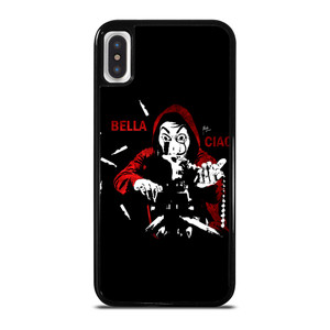 BELLA CIAO MONEY HEIST iPhone X / XS Case BELLA CIAO MONEY HEIST iPhone X / XS Case