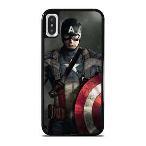 CAPTAIN AMERICA THE AVENGERS SUPERHERO 2 iPhone X / XS Case CAPTAIN AMERICA THE AVENGERS SUPERHERO 2 iPhone X / XS Case