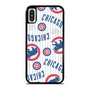 CHICAGO CUBS PATTERN iPhone X / XS Case CHICAGO CUBS PATTERN iPhone X / XS Case
