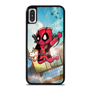 CUTE DEADPOOL ART iPhone X / XS Case