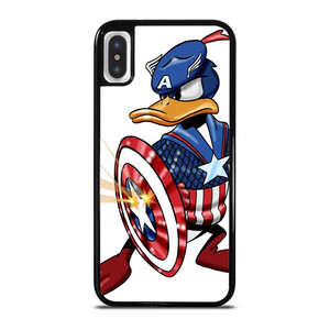 DAFFY DUCK CAPTAIN AMERICA 2 iPhone X / XS Case DAFFY DUCK CAPTAIN AMERICA 2 iPhone X / XS Case