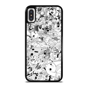 DIGIMON BLACK WHITE iPhone X / XS Case DIGIMON BLACK WHITE iPhone X / XS Case
