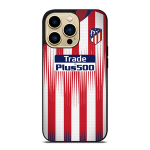 ATLETICO MADRID JERSEY iPhone 14 Pro Max Case ATLETICO MADRID JERSEY iPhone 14 Pro Max Case