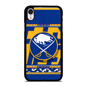 BUFALLO SABRES LOGO 2 iPhone XR Case