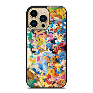 ALL DISNEY CHARACTERS 3 iPhone 14 Pro Max Case