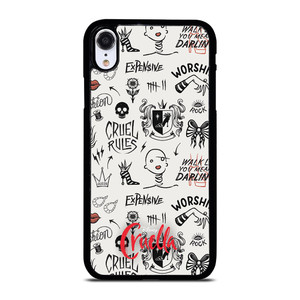 CRUELLA DISNEY PATTERN iPhone XR Case