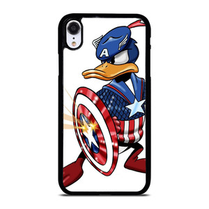 DAFFY DUCK CAPTAIN AMERICA 2 iPhone XR Case DAFFY DUCK CAPTAIN AMERICA 2 iPhone XR Case