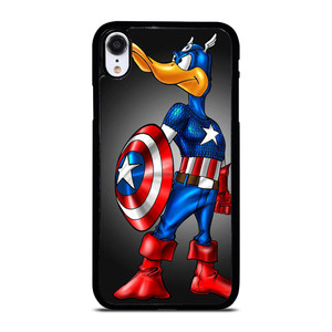 DAFFY DUCK CAPTAIN AMERICA iPhone XR Case DAFFY DUCK CAPTAIN AMERICA iPhone XR Case