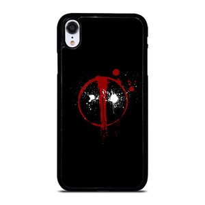 DEADPOOL SUPERHERO LOGO iPhone XR Case DEADPOOL SUPERHERO LOGO iPhone XR Case