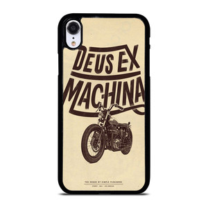 DEUS EX MACHINA POSTER iPhone XR Case DEUS EX MACHINA POSTER iPhone XR Case
