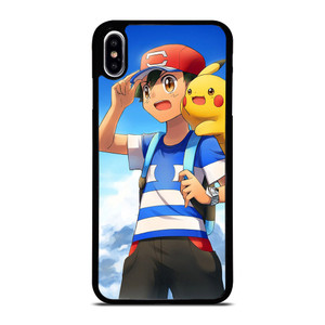 ASH KETCHUM PIKACHU iPhone XS Max Case ASH KETCHUM PIKACHU iPhone XS Max Case
