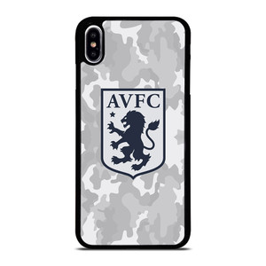 ASTON VILLA FC LOGO CAMO iPhone XS Max Case ASTON VILLA FC LOGO CAMO iPhone XS Max Case