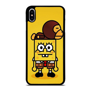 BAPE BABY MILO SPONGEBOB iPhone XS Max Case BAPE BABY MILO SPONGEBOB iPhone XS Max Case