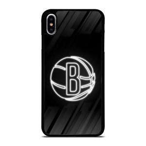 BROOKLYN NETS NBA ICON iPhone XS Max Case BROOKLYN NETS NBA ICON iPhone XS Max Case