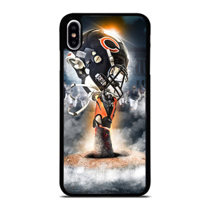 CHICAGO BEARS HELMET iPhone XS Max Case CHICAGO BEARS HELMET iPhone XS Max Case