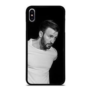 CHRIS EVANS IN BLACK iPhone XS Max Case CHRIS EVANS IN BLACK iPhone XS Max Case