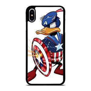 DAFFY DUCK CAPTAIN AMERICA 2 iPhone XS Max Case DAFFY DUCK CAPTAIN AMERICA 2 iPhone XS Max Case